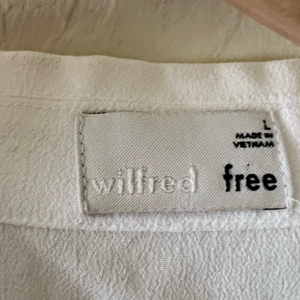 Wilfred Free | Shawna White Button-Down Shirt - Picture 3 of 7